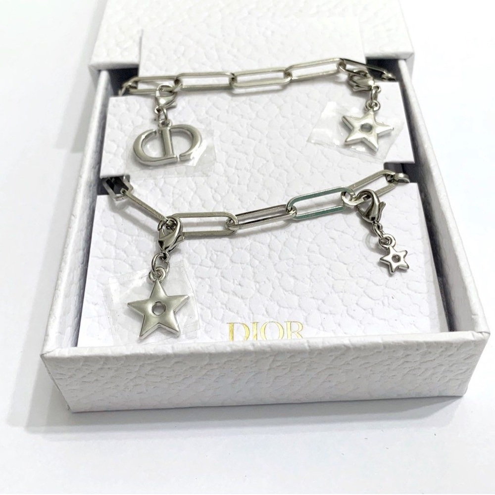 Dior Beauty AUTHENTIC Silver Phone Charm